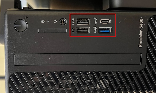 Computer USB ports