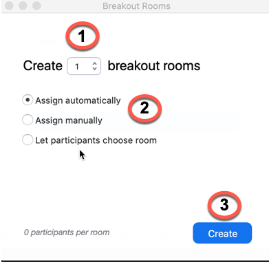 Breakout rooms