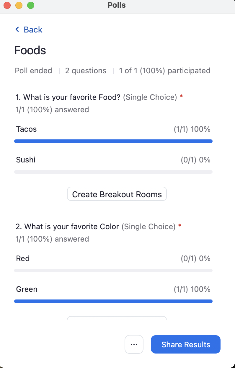 Create Breakout Rooms Option