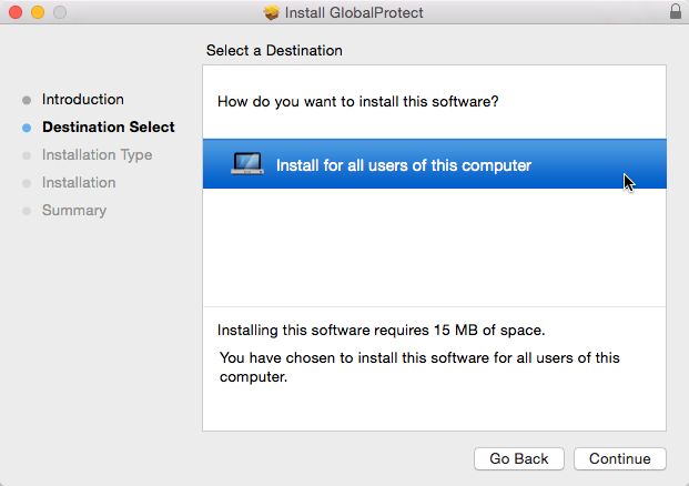 install client